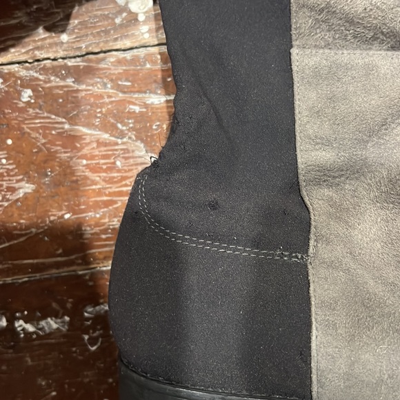 Size 7 1/2 grey suede over the knee boot - Picture 5 of 13